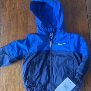 Nike Kids Blue and Black Jacket